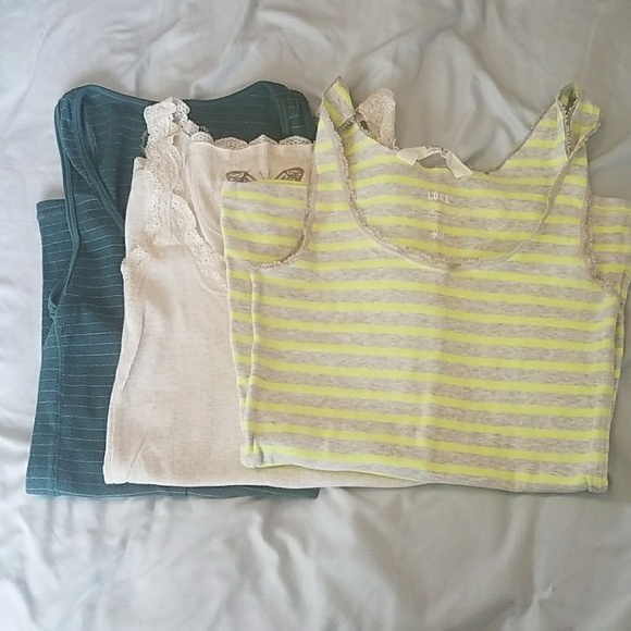 Various Tops - 3 Tank Tops